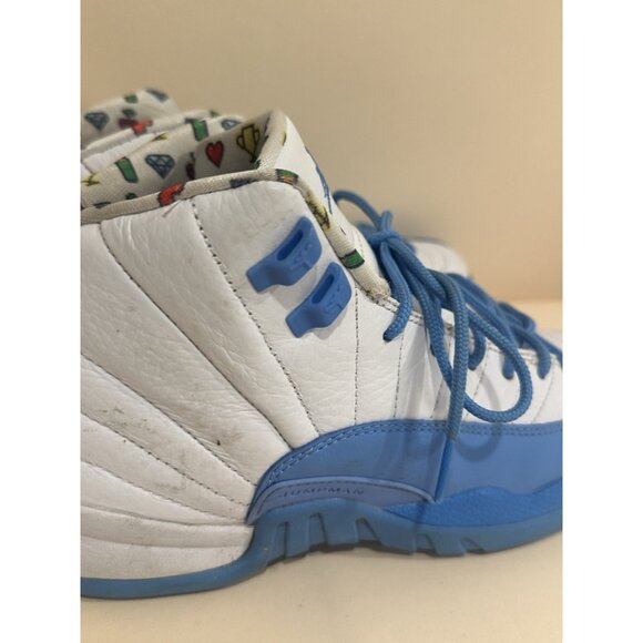 Air Jordan 12 Retro Gs Emoji Size 7y - Picture 4 of 14